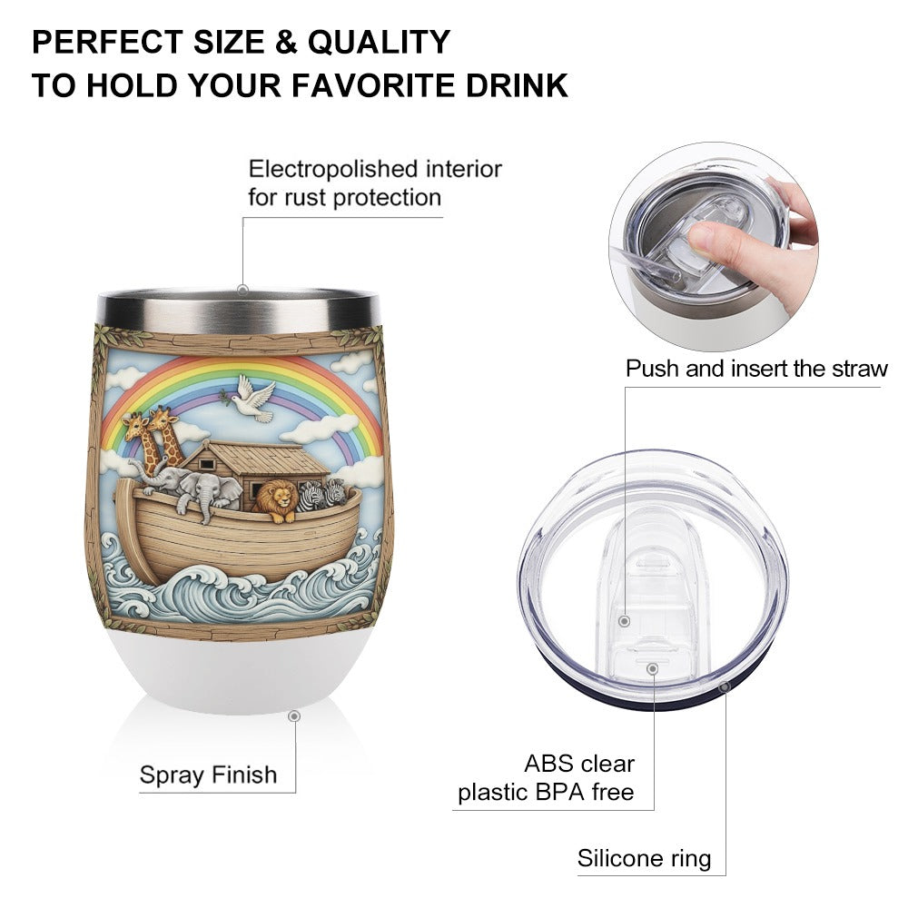 Noah's Ark Stainless Steel Insulated Cup