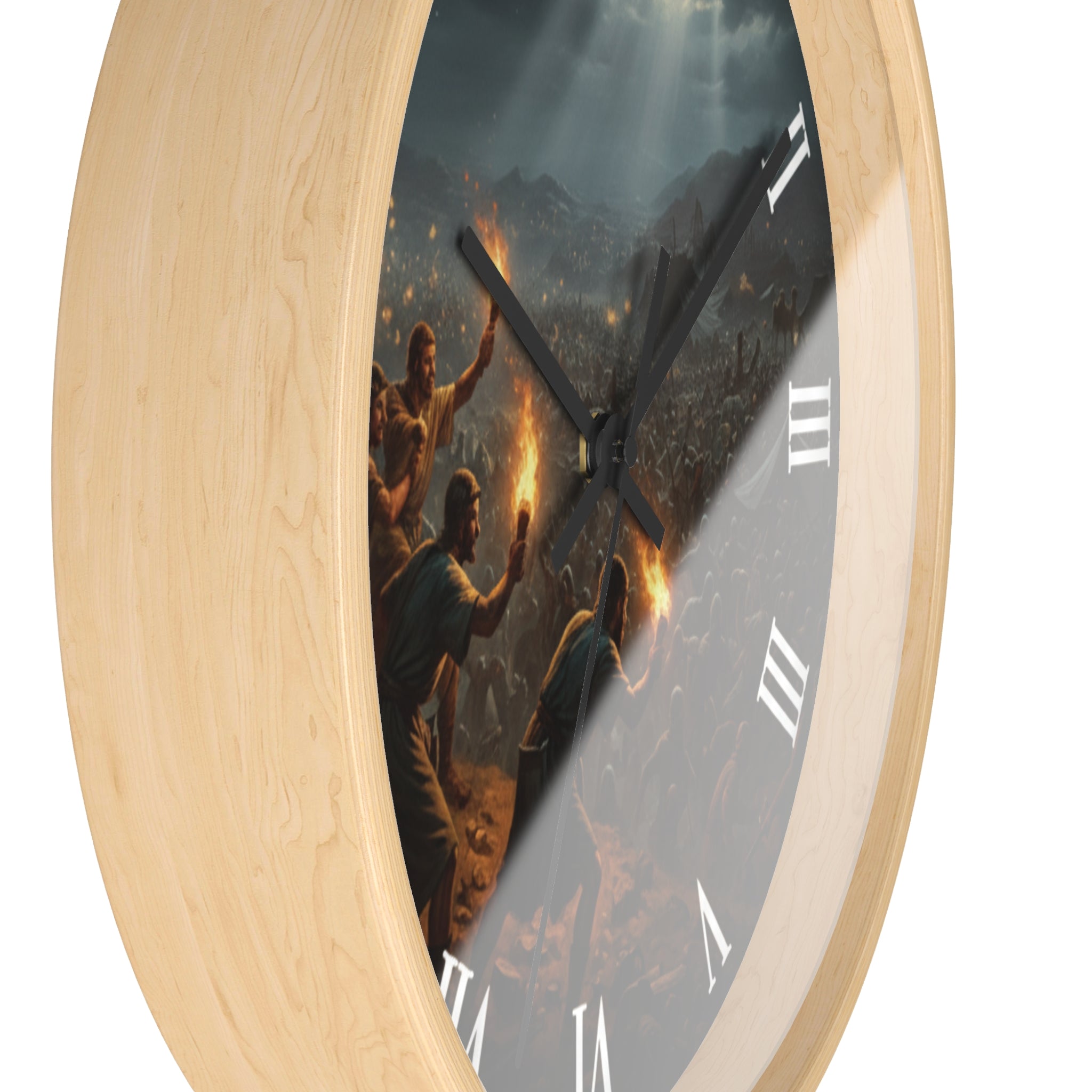 Gideon’s 300 vs. Midian Wall Clock