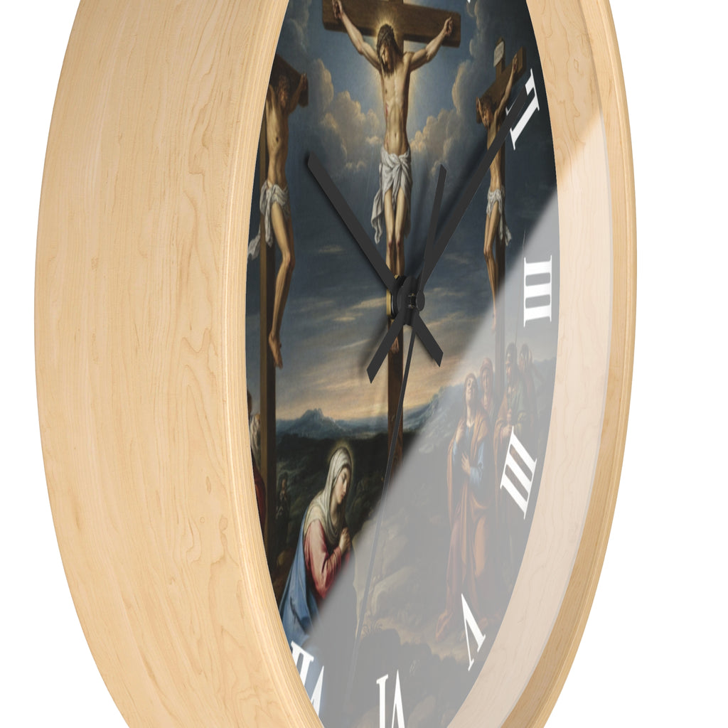 Jesus on the Cross Wall Clock