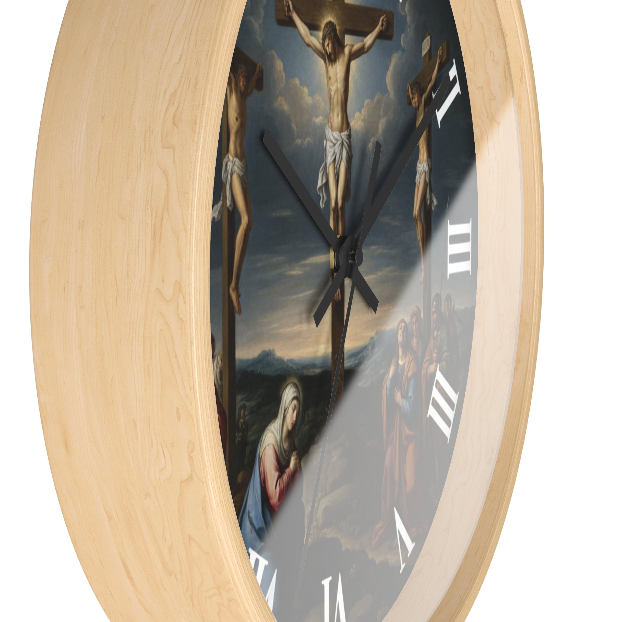 Jesus on the Cross Wall Clock