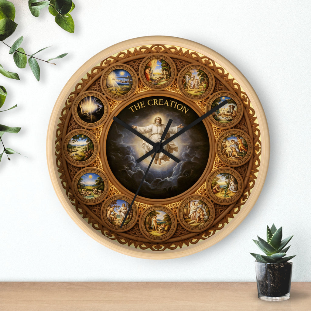 The Creation Wall Clock