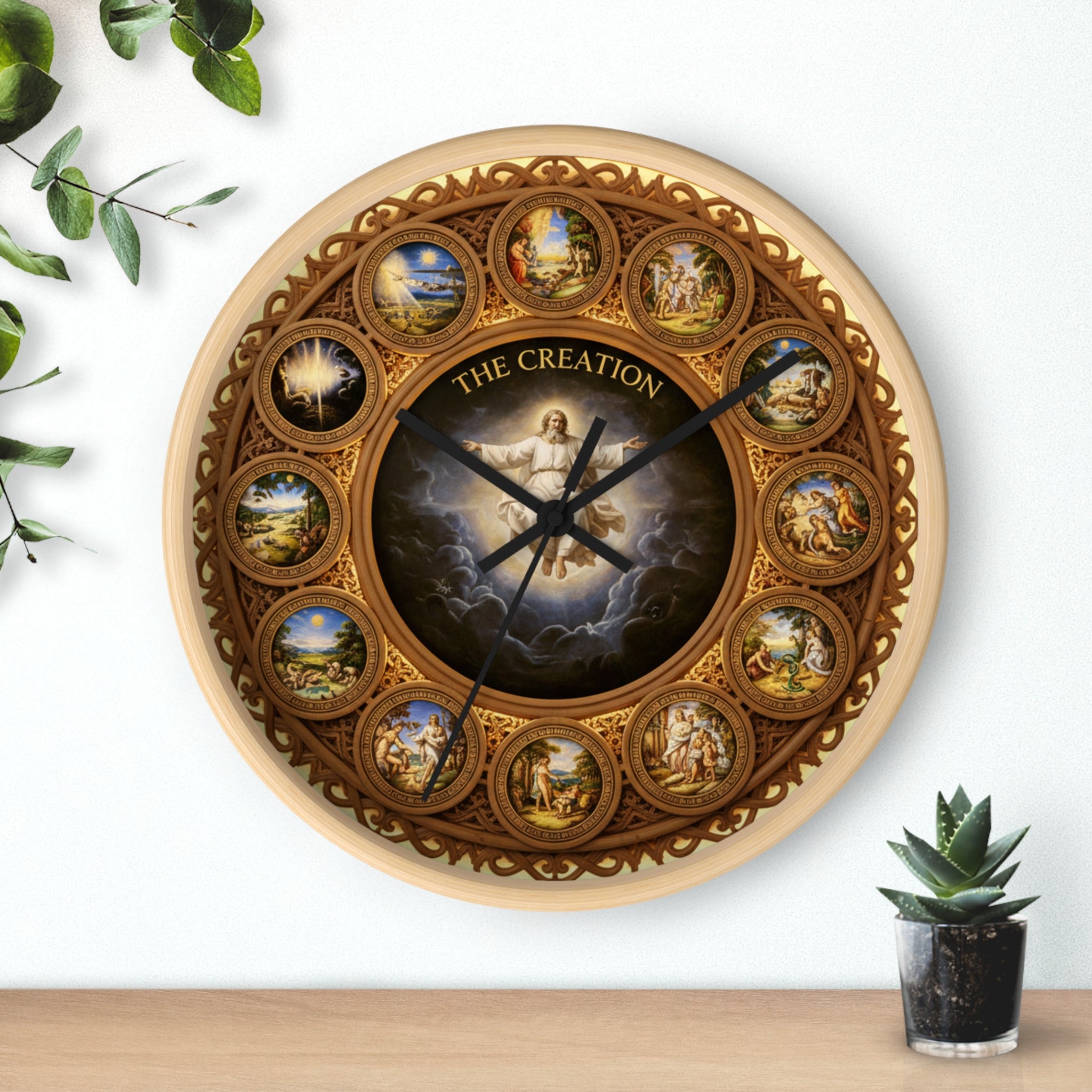 The Creation Wall Clock