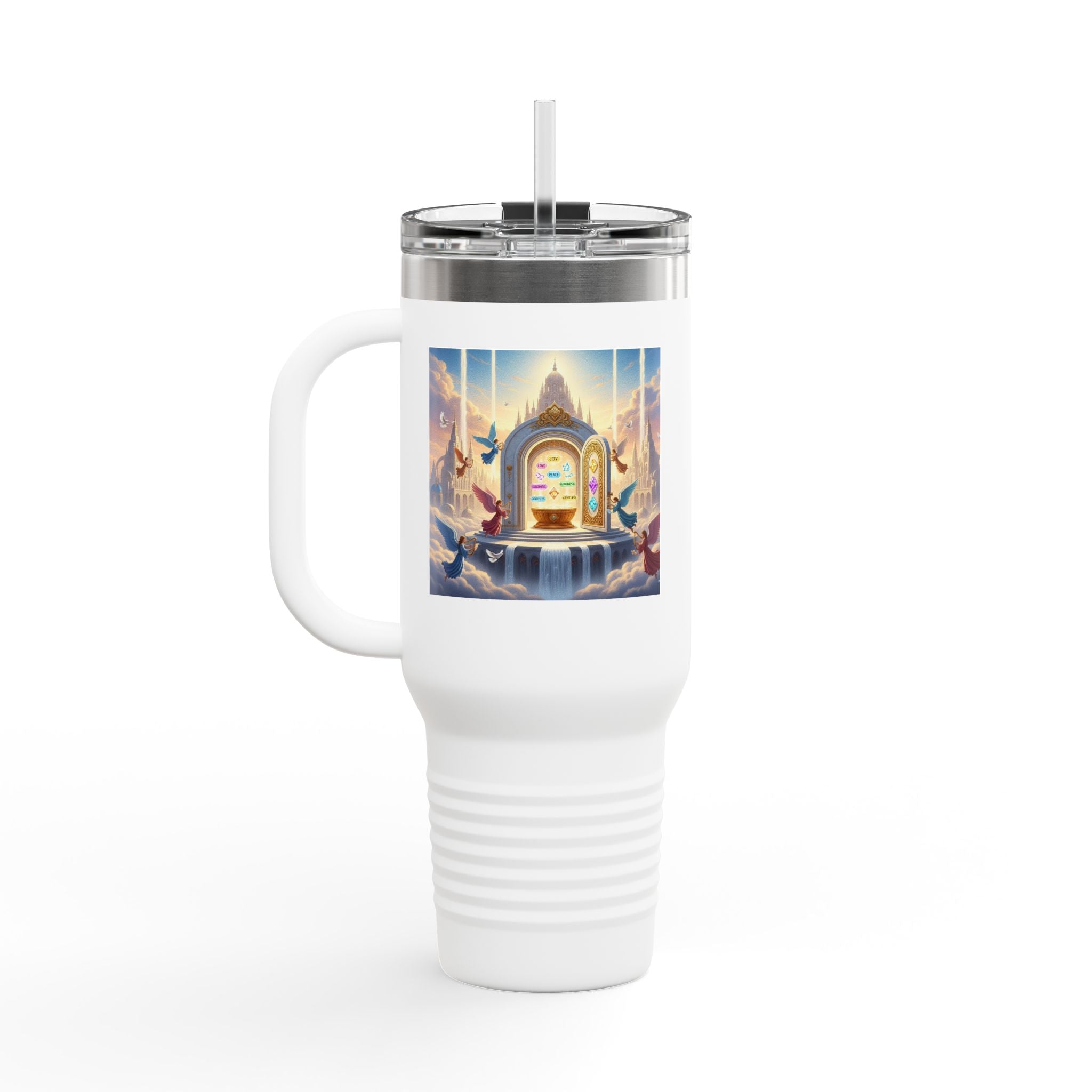Vault of Values travel mug