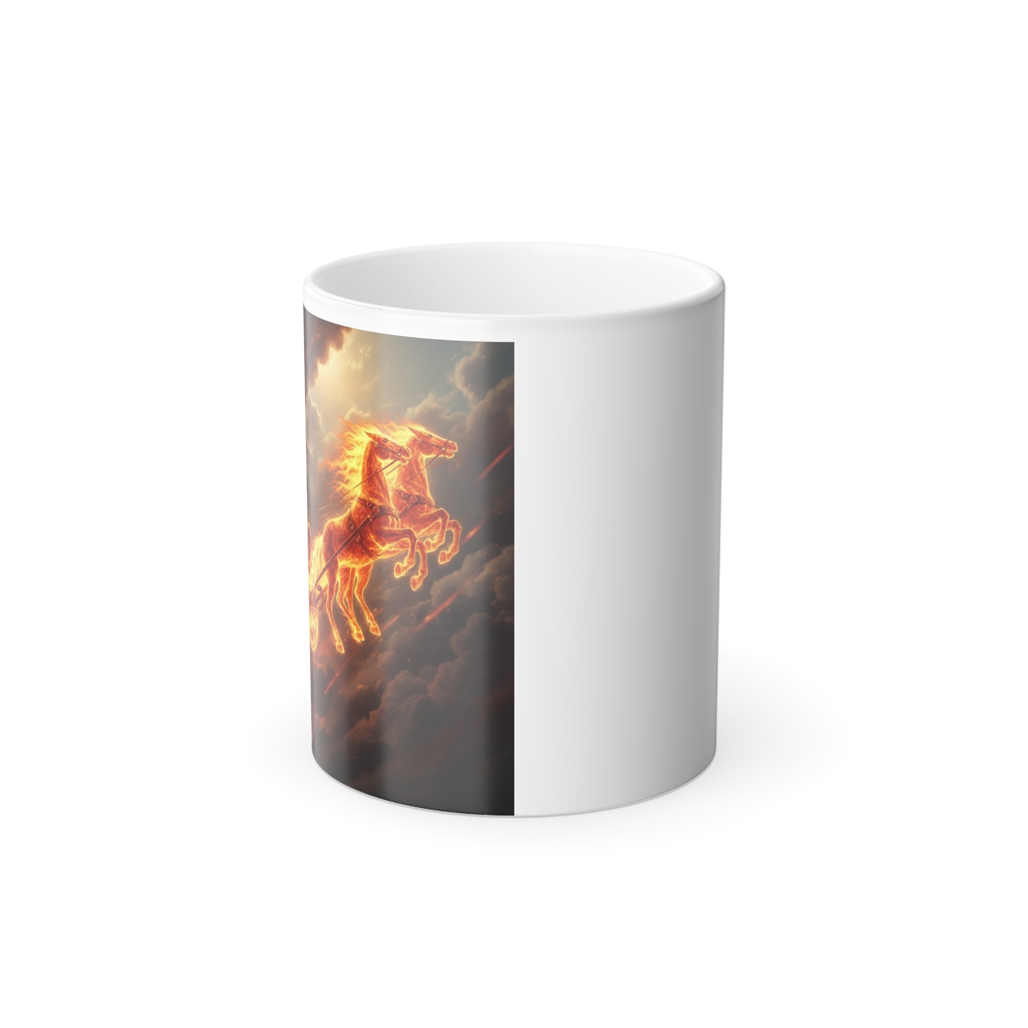 Elijah goes to Heaven mug