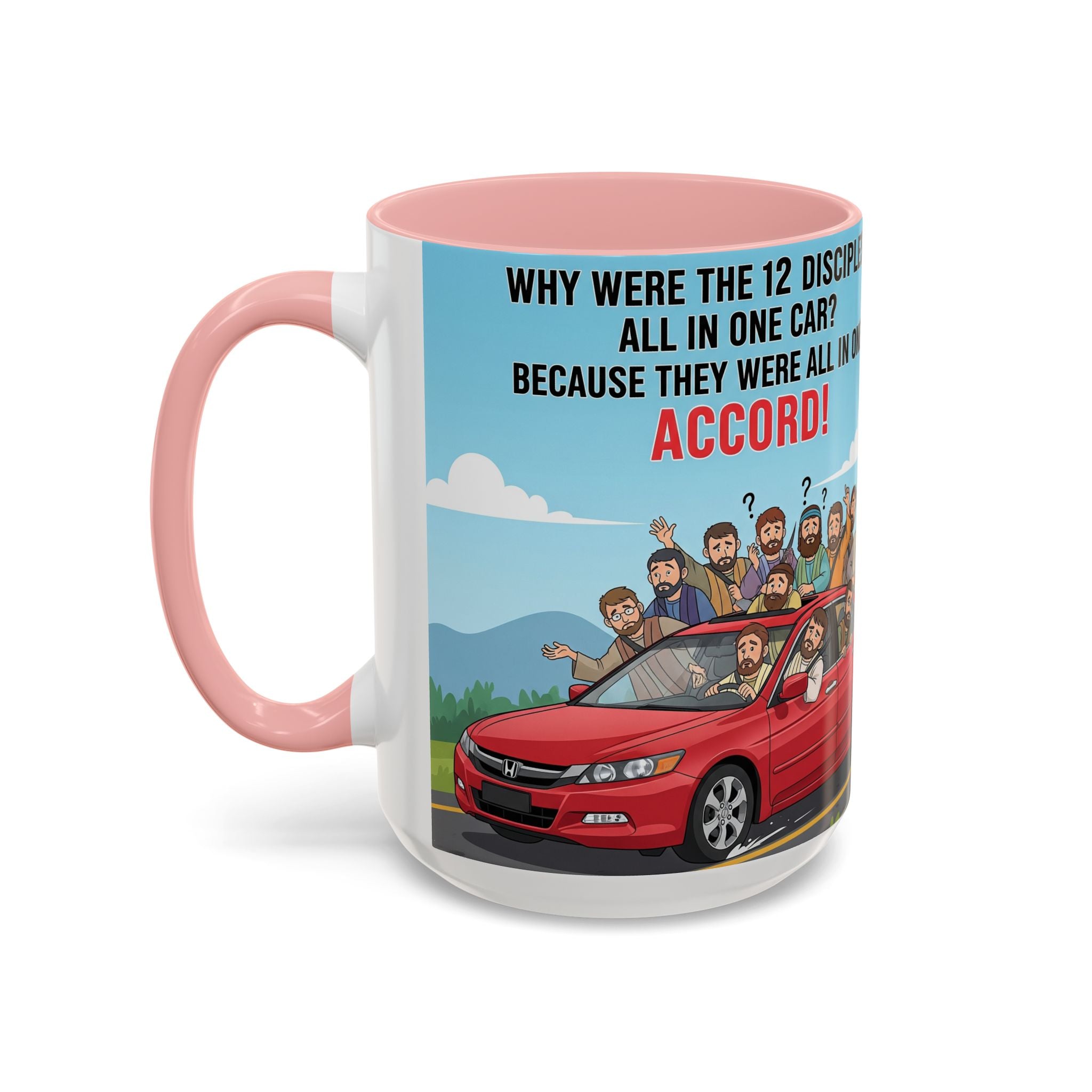 Disciples joke mug