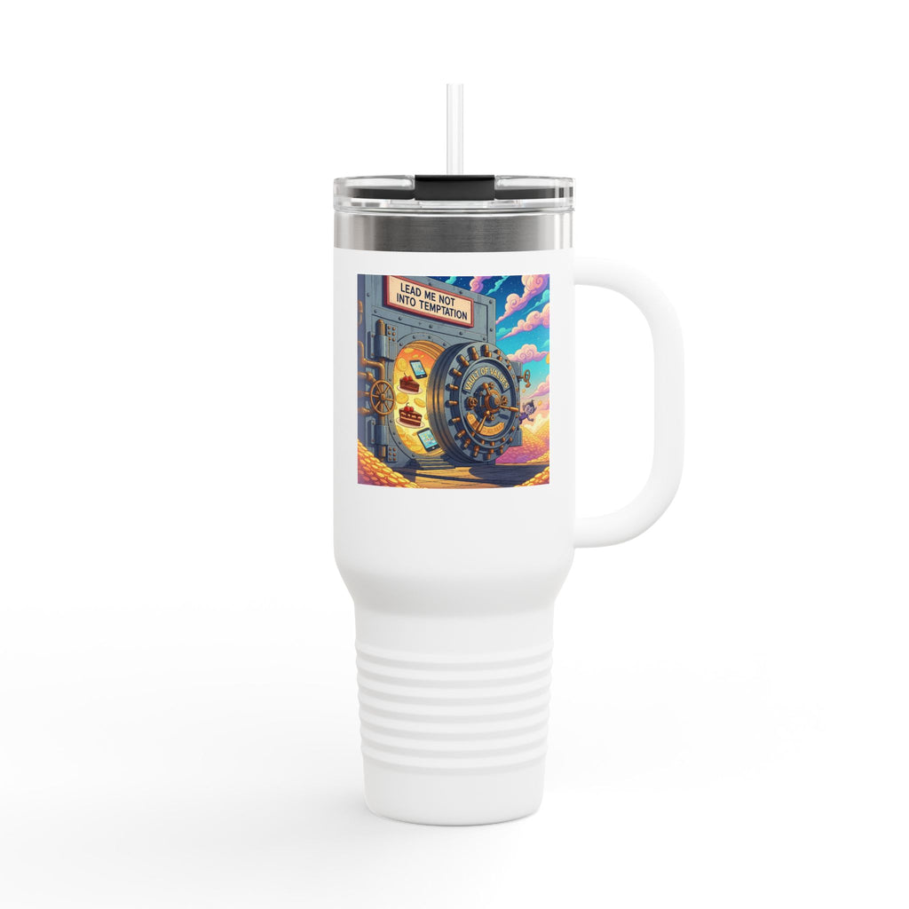Vault of Values travel mug