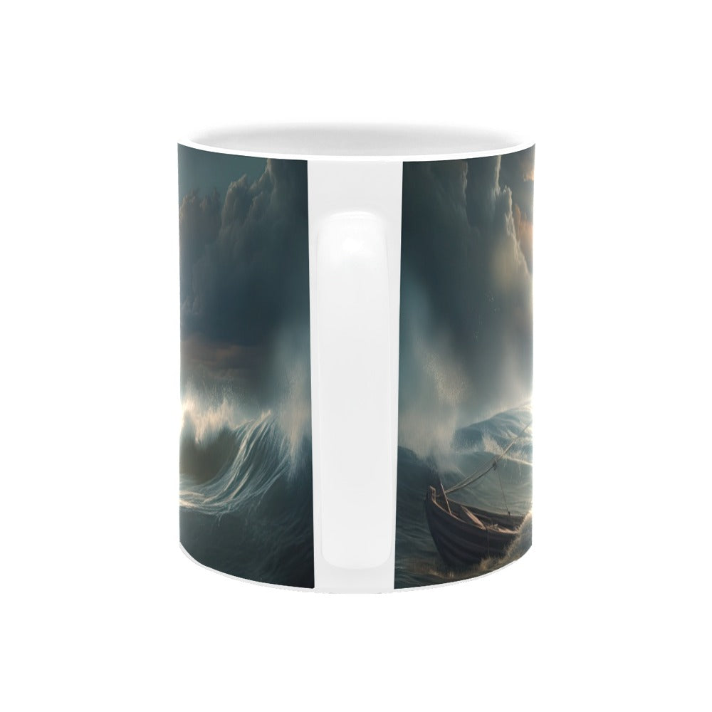 Jesus Walks on Water mug